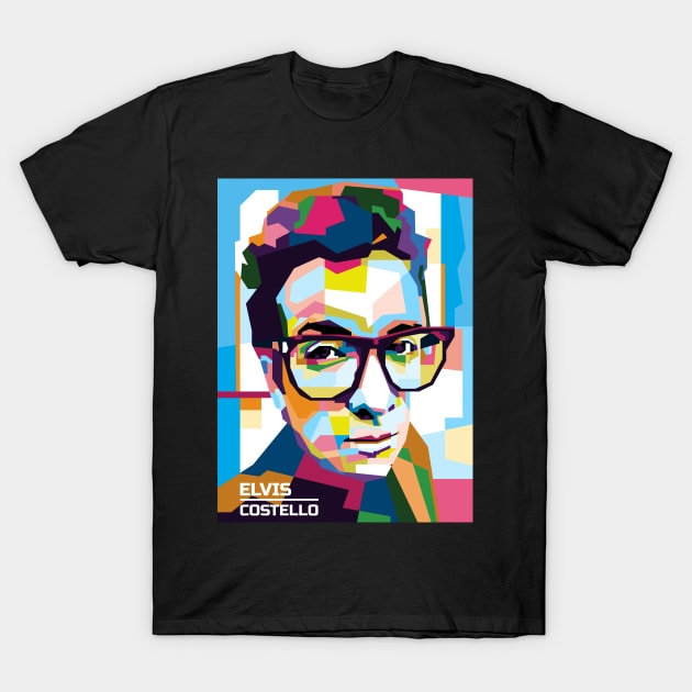 Abstract geometric Envis Costelo in WPAP T-Shirt by smd90